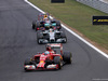 GP UNGHERIA, 27.07.2014- Gara, Fernando Alonso (ESP) Ferrari F14-T davanti a Lewis Hamilton (GBR) Mercedes AMG F1 W05