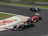 GP UNGHERIA, 27.07.2014- Gara, Esteban Gutierrez (MEX), Sauber F1 Team C33 davanti a Kimi Raikkonen (FIN) Ferrari F14-T
