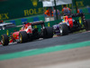 GP UNGHERIA, 27.07.2014- Gara, Kimi Raikkonen (FIN) Ferrari F14-T e Sebastian Vettel (GER) Red Bull Racing RB10