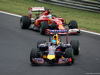 GP UNGHERIA, 27.07.2014- Gara, Sebastian Vettel (GER) Red Bull Racing RB10 davanti a Fernando Alonso (ESP) Ferrari F14-T