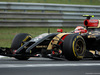 GP UNGHERIA, 27.07.2014- Gara, Pastor Maldonado (VEN) Lotus F1 Team E22, crashed