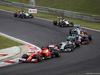 GP UNGHERIA, 27.07.2014- Gara, Fernando Alonso (ESP) Ferrari F14-T davanti a Nico Rosberg (GER) Mercedes AMG F1 W05