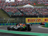 GP UNGHERIA, 27.07.2014- Gara, Crash, Nico Hulkenberg (GER) Sahara Force India F1 VJM07 e Sergio Perez (MEX) Sahara Force India F1 VJM07