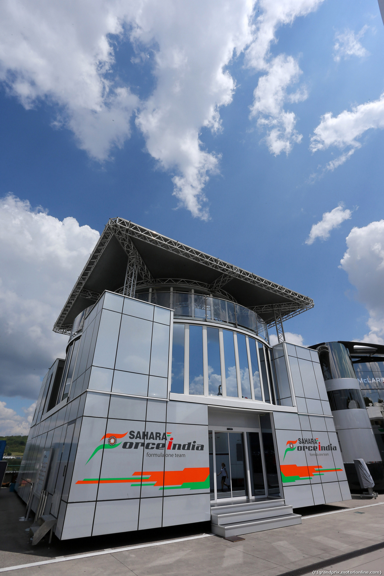 GP UNGHERIA, 24.07.2014- Force India Hospitality