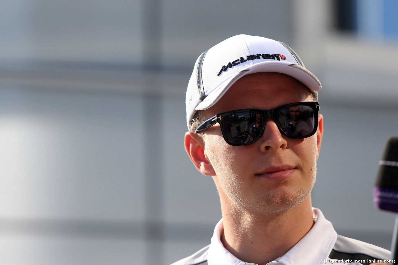 GP UNGHERIA, 24.07.2014- Kevin Magnussen (DEN) McLaren Mercedes MP4-29