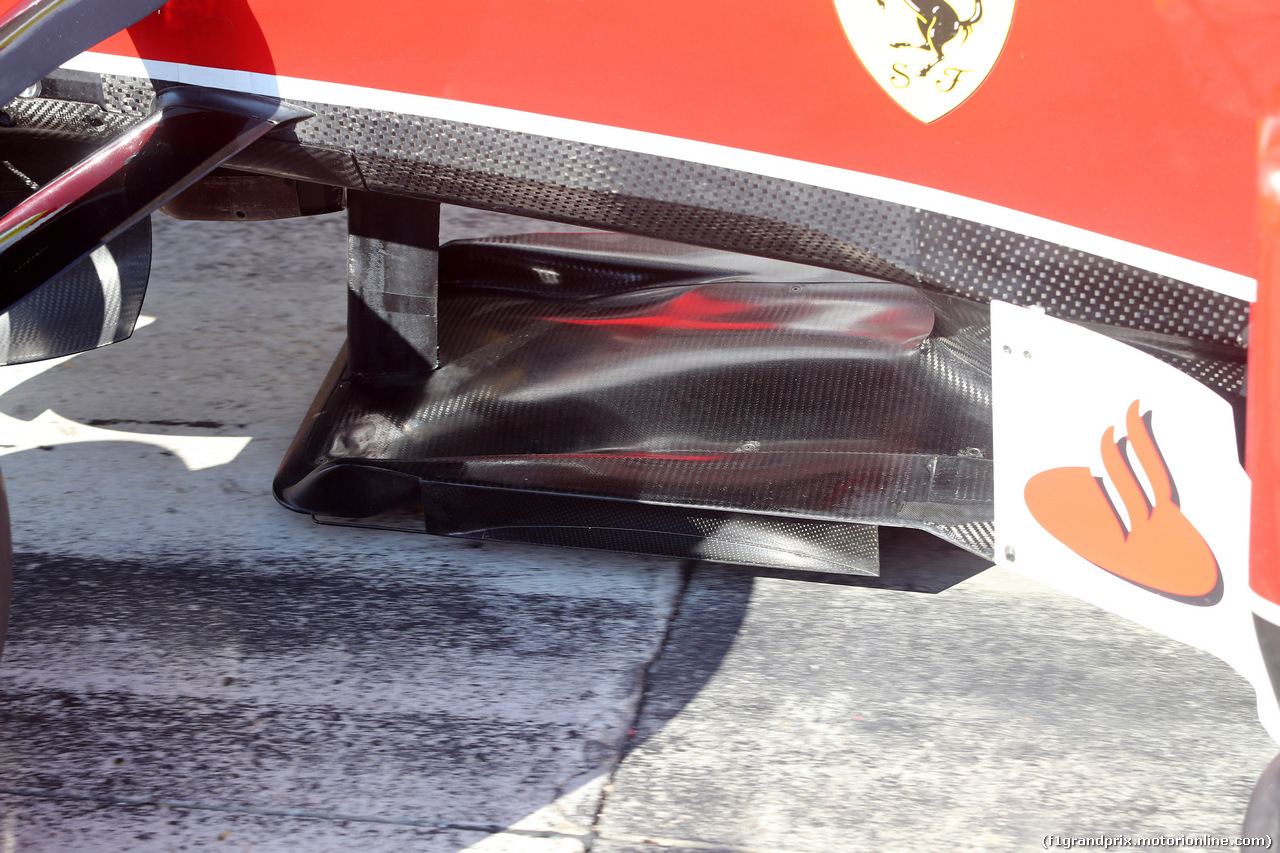 GP UNGHERIA, 24.07.2014- Ferrari F14-T, detail