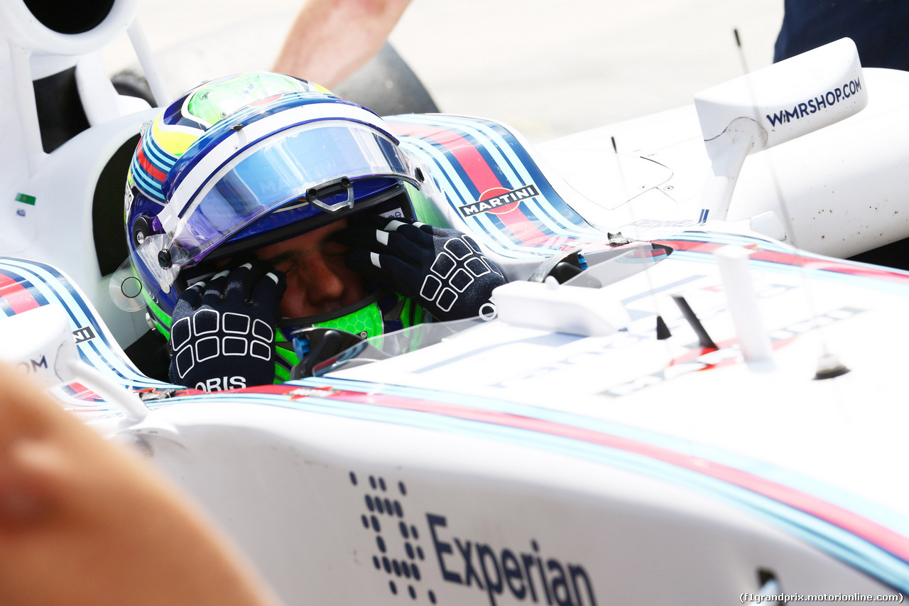 GP UNGHERIA, 26.07.2014- Prove Libere 3, Felipe Massa (BRA) Williams F1 Team FW36