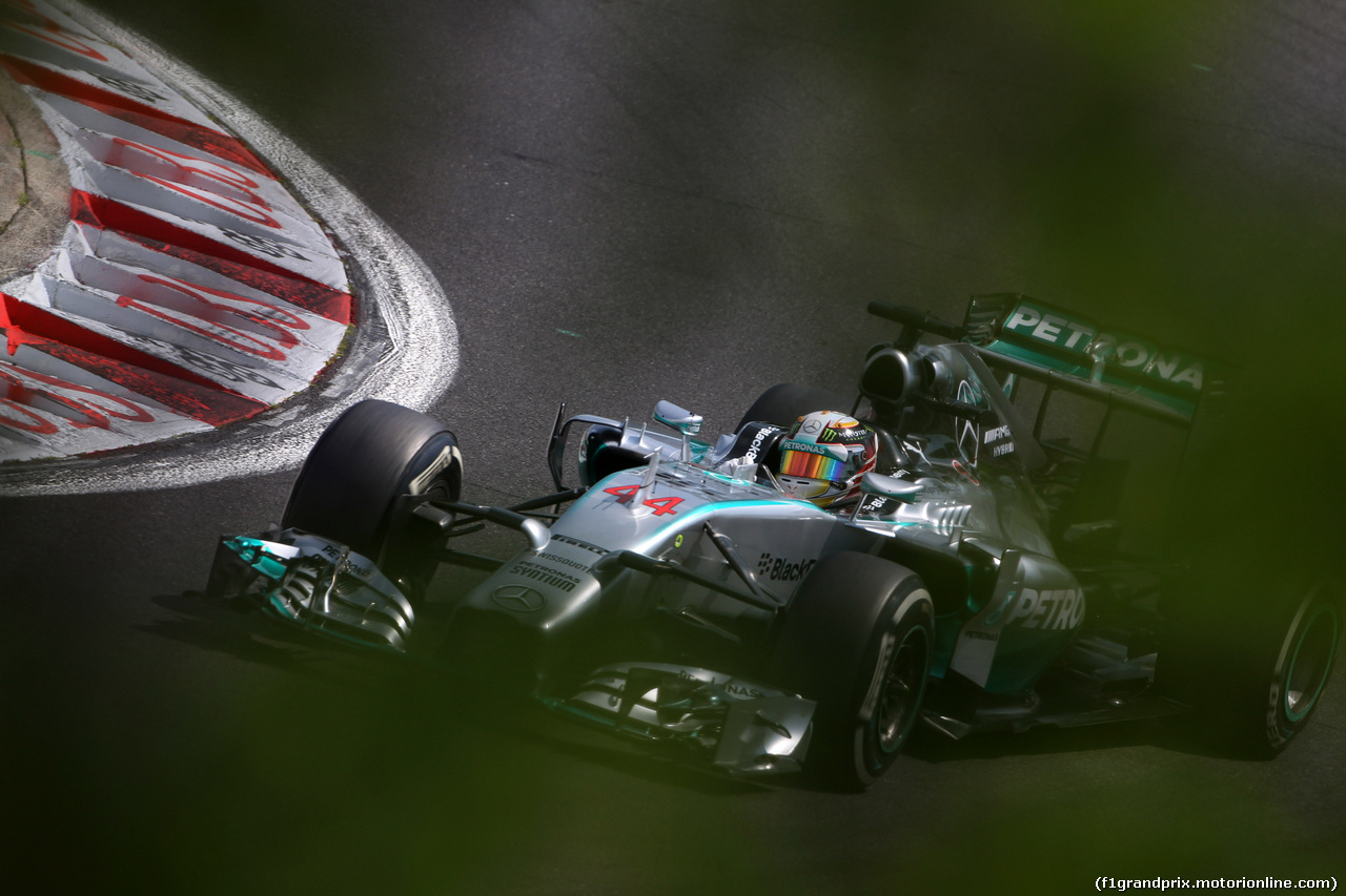 GP UNGHERIA, 26.07.2014- Prove Libere 3, Lewis Hamilton (GBR) Mercedes AMG F1 W05