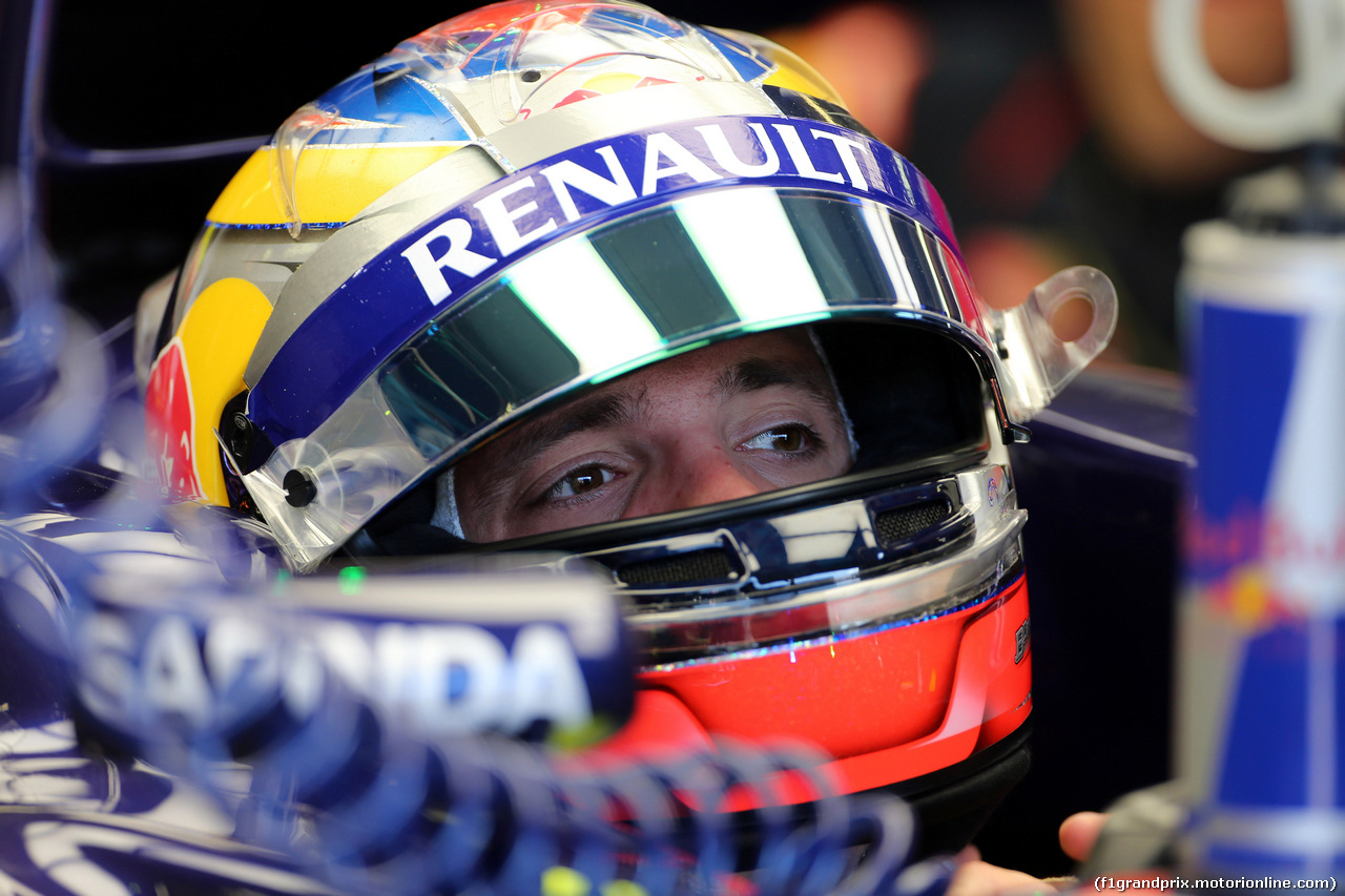 GP UNGHERIA, 25.07.2014- Prove Libere 1, Jean-Eric Vergne (FRA) Scuderia Toro Rosso STR9