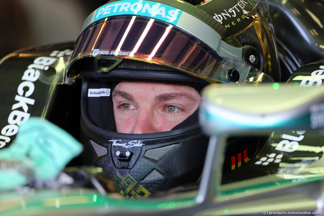 GP UNGHERIA, 25.07.2014- Prove Libere 1, Nico Rosberg (GER) Mercedes AMG F1 W05
