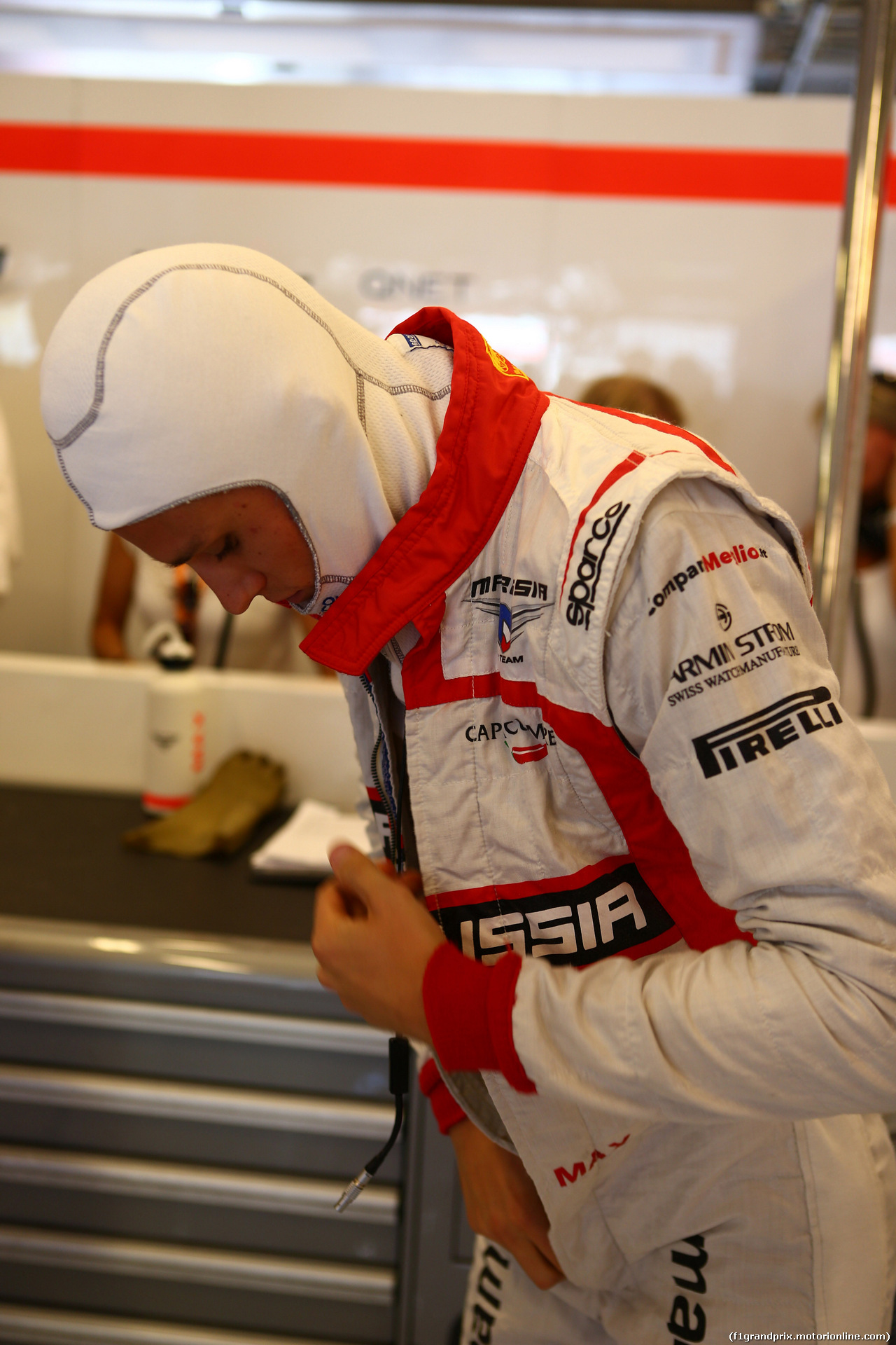 GP UNGHERIA, 25.07.2014- Prove Libere 1, Max Chilton (GBR), Marussia F1 Team MR03