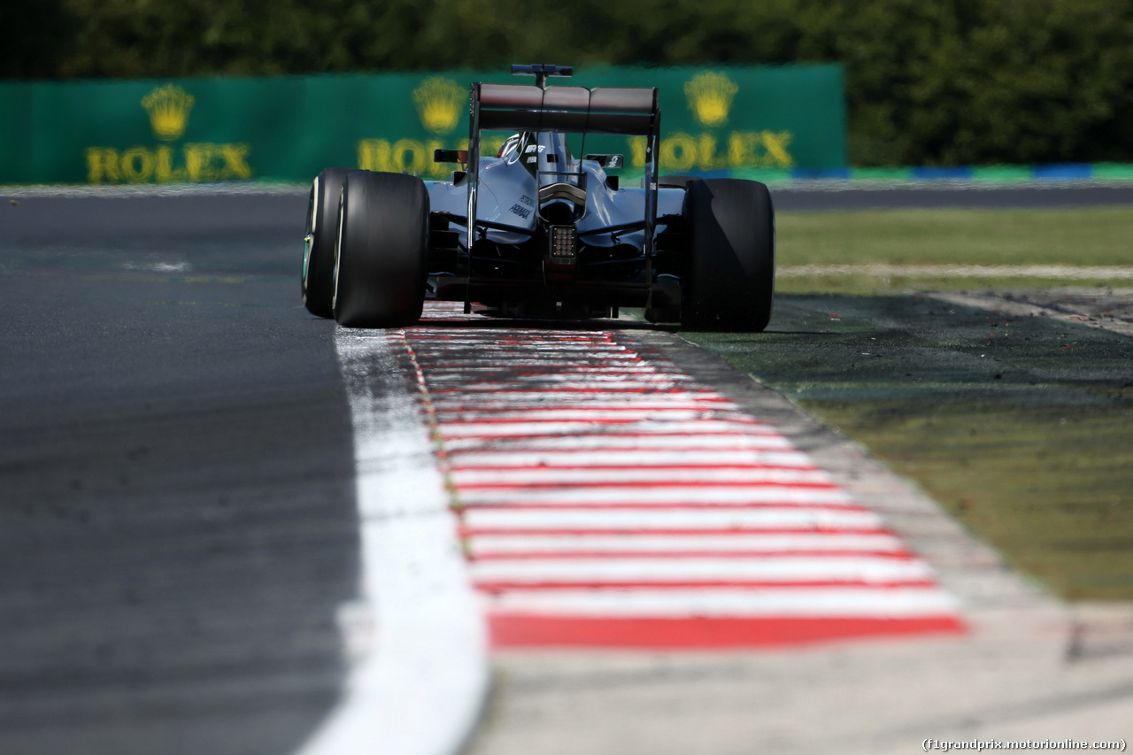GP UNGHERIA, 25.07.2014- Prove Libere 2, Lewis Hamilton (GBR) Mercedes AMG F1 W05