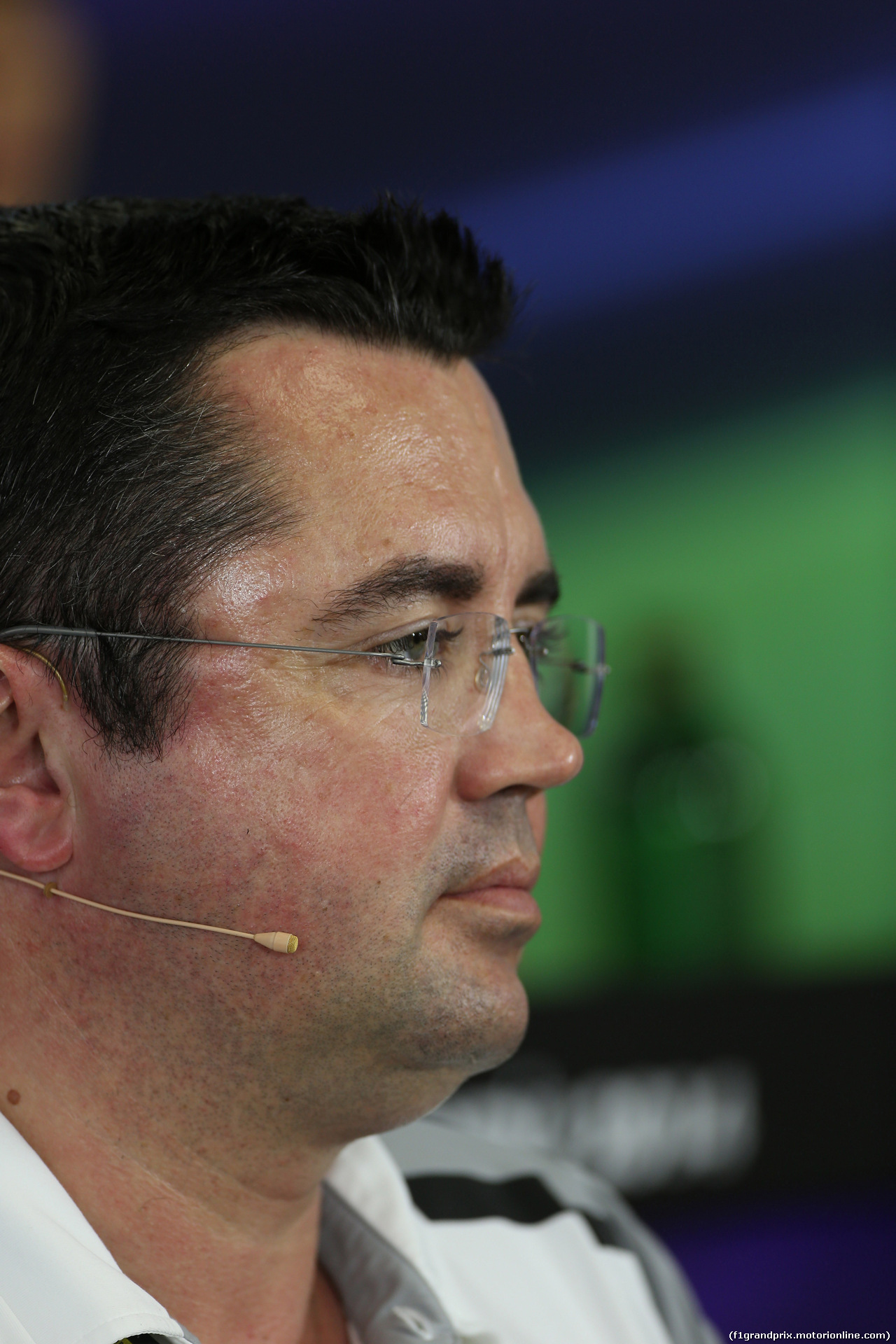 GP UNGHERIA, 25.07.2014- Conferenza Stampa, Eric Boullier (FRA) McLaren Racing Director.