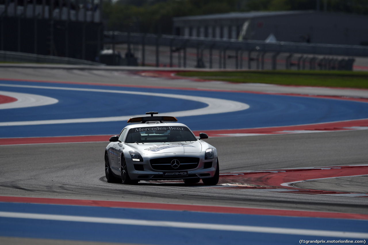 GP USA, 02.11.2014 - Gara, Safety car