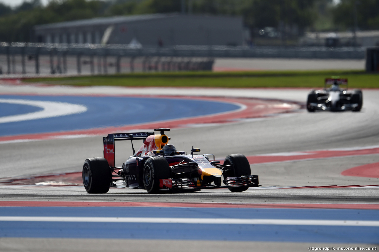 GP USA, 02.11.2014 - Gara, Sebastian Vettel (GER) Red Bull Racing RB10