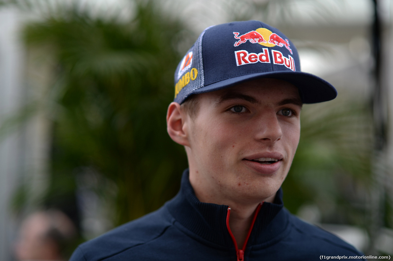 GP USA, 02.11.2014 - Max Verstappen (NED) Scuderia Toro Rosso STR9