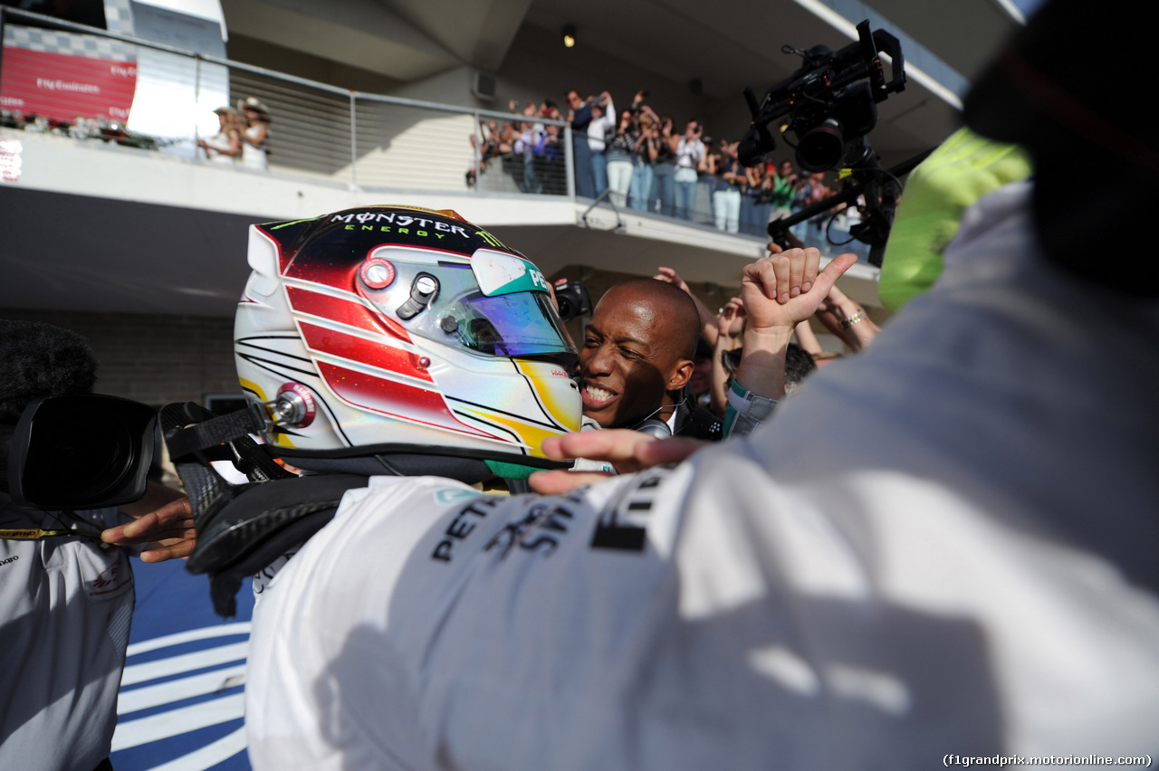 GP USA, 02.11.2014 - Gara, Lewis Hamilton (GBR) Mercedes AMG F1 W05 vincitore