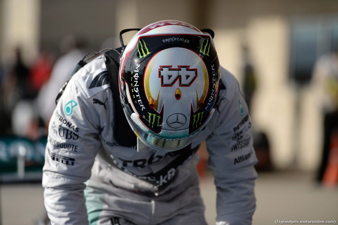 GP USA, 02.11.2014 - Gara, Lewis Hamilton (GBR) Mercedes AMG F1 W05 vincitore