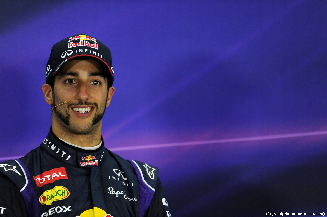 GP USA, 02.11.2014 - Gara, Conferenza Stampa, Daniel Ricciardo (AUS) Red Bull Racing RB10