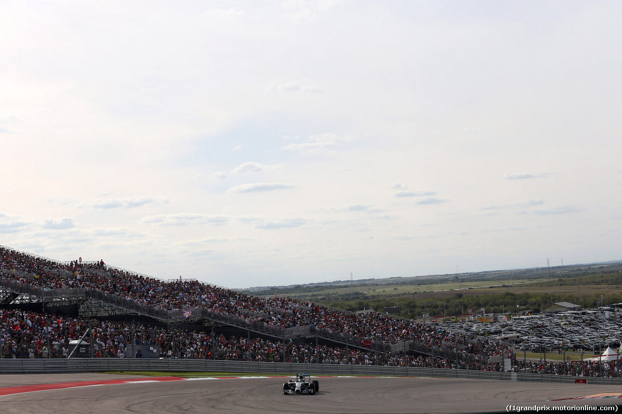 GP USA, 02.11.2014 - Gara, Nico Rosberg (GER) Mercedes AMG F1 W05