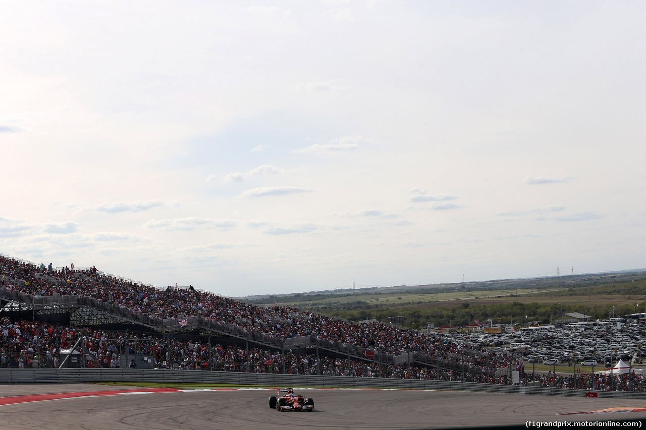 GP USA, 02.11.2014 - Gara, Fernando Alonso (ESP) Ferrari F14-T