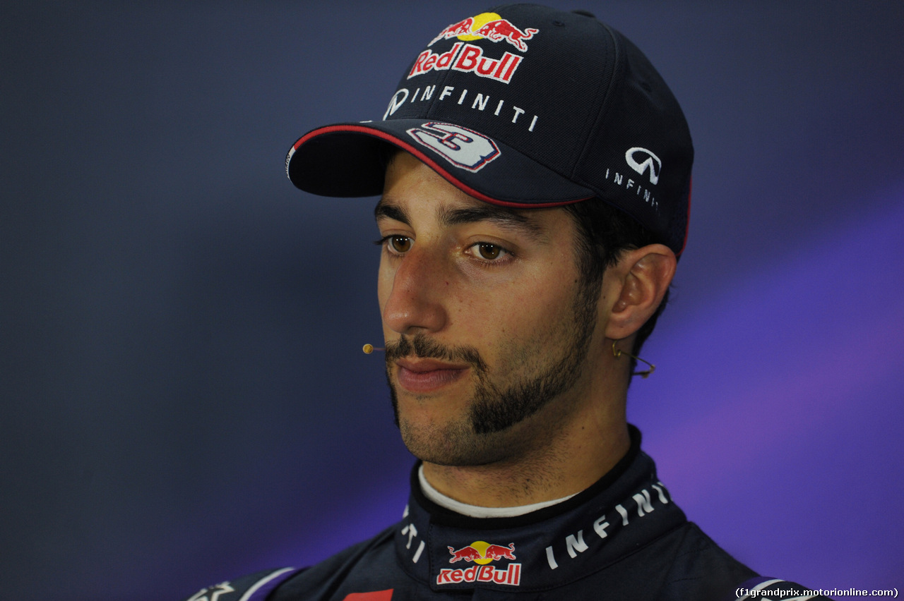 GP USA, 02.11.2014 - Gara, Conferenza Stampa, Daniel Ricciardo (AUS) Red Bull Racing RB10