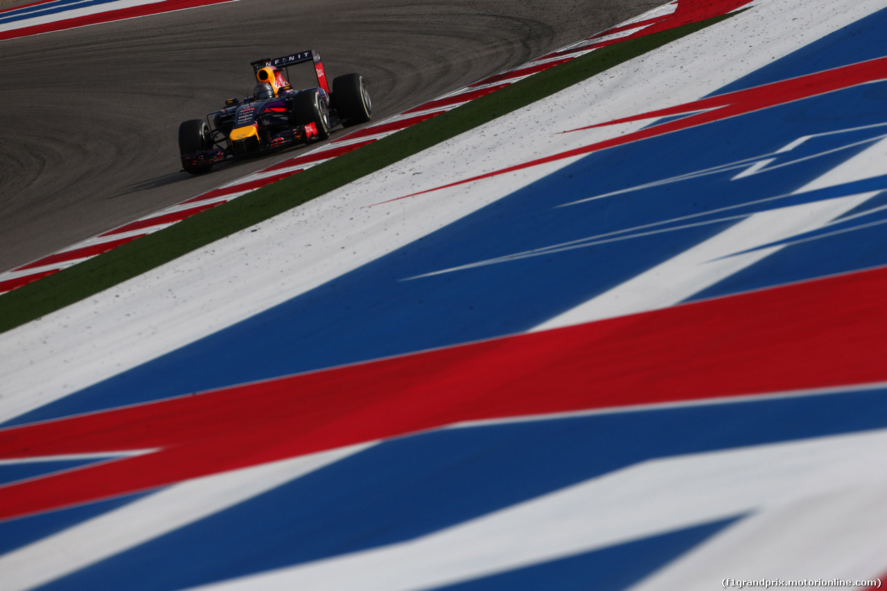 GP USA, 02.11.2014 - Gara, Sebastian Vettel (GER) Red Bull Racing RB10