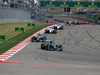 GP USA, 02.11.2014 - Gara, Nico Rosberg (GER) Mercedes AMG F1 W05 davanti a Lewis Hamilton (GBR) Mercedes AMG F1 W05