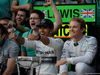 GP USA, 02.11.2014 - Gara Festeggiamenti, Lewis Hamilton (GBR) Mercedes AMG F1 W05 vincitore e secondo Nico Rosberg (GER) Mercedes AMG F1 W05