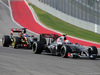 GP USA, 02.11.2014 - Gara, Esteban Gutierrez (MEX), Sauber F1 Team C33 davanti a Romain Grosjean (FRA) Lotus F1 Team E22