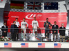 GP USA, 02.11.2014 - Gara, 1st position Lewis Hamilton (GBR) Mercedes AMG F1 W05, secondo Nico Rosberg (GER) Mercedes AMG F1 W05 e terzo Daniel Ricciardo (AUS) Red Bull Racing RB10