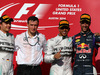 GP USA, 02.11.2014 - Gara, secondo Nico Rosberg (GER) Mercedes AMG F1 W05, Lewis Hamilton (GBR) Mercedes AMG F1 W05 vincitore e terzo Daniel Ricciardo (AUS) Red Bull Racing RB10