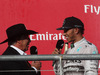 GP USA, 02.11.2014 - Gara, Mario Andretti (USA) e Lewis Hamilton (GBR) Mercedes AMG F1 W05, vincitore