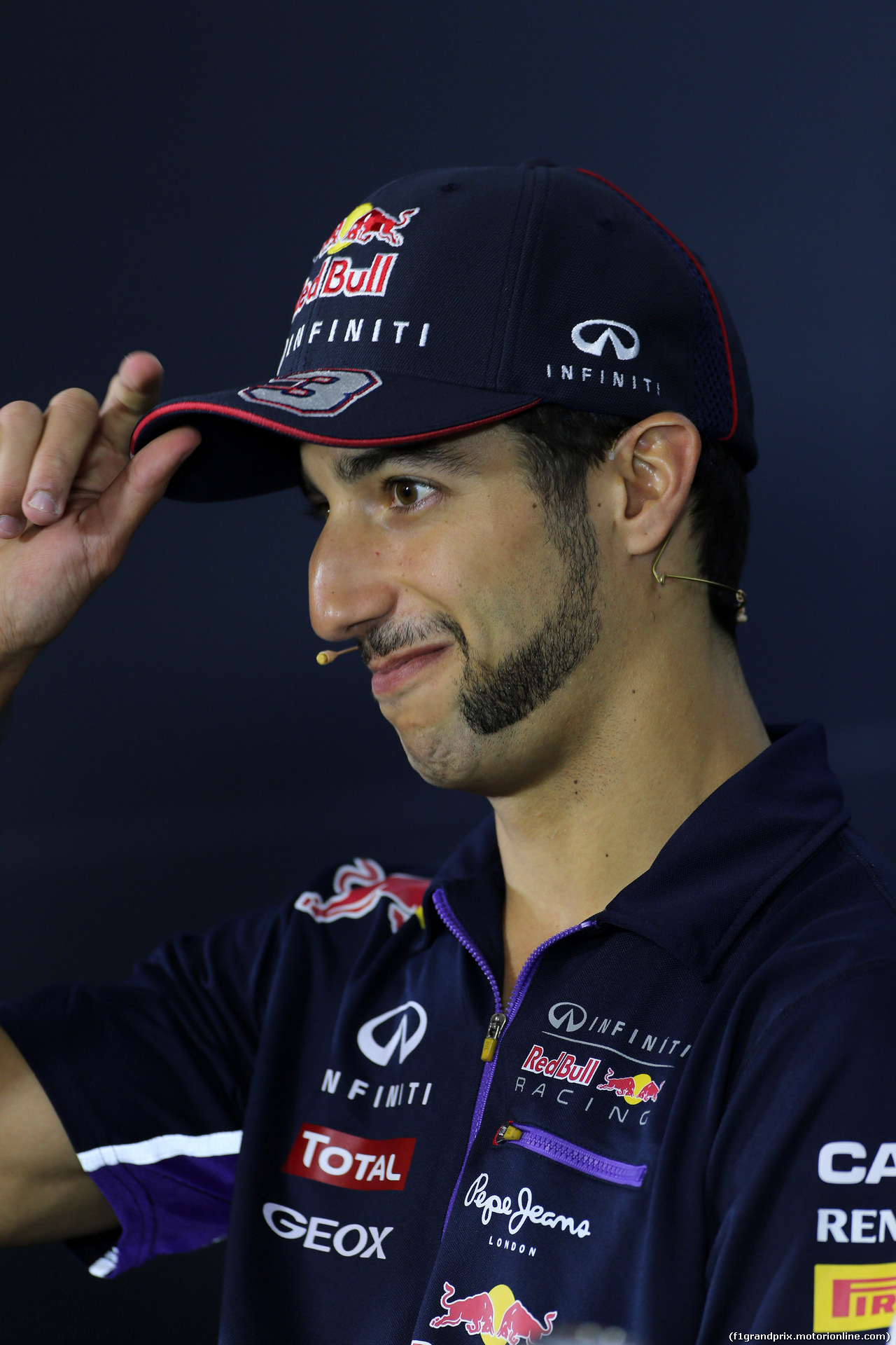 GP USA, 30.10.2014 - Conferenza Stampa, Daniel Ricciardo (AUS) Red Bull Racing RB10