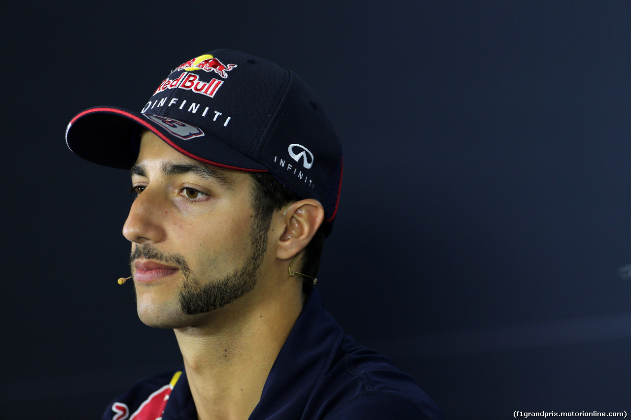 GP USA, 30.10.2014 - Conferenza Stampa, Daniel Ricciardo (AUS) Red Bull Racing RB10
