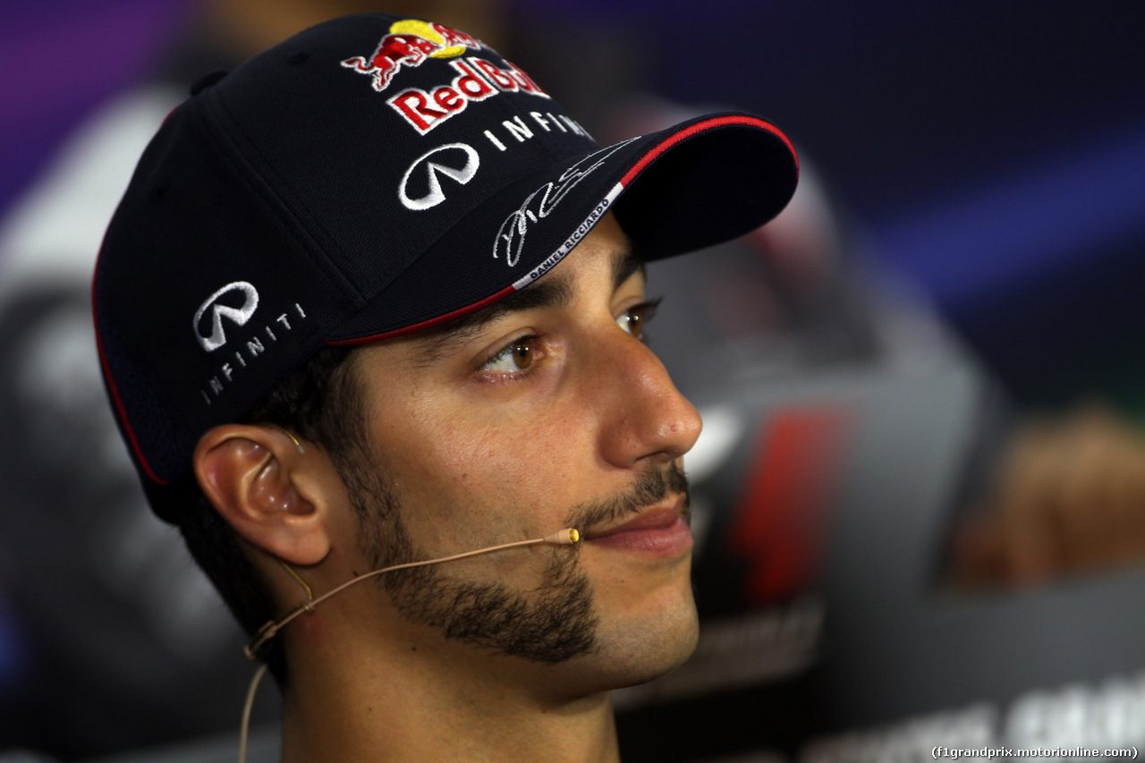 GP USA, 30.10.2014 - Conferenza Stampa, Daniel Ricciardo (AUS) Red Bull Racing RB10