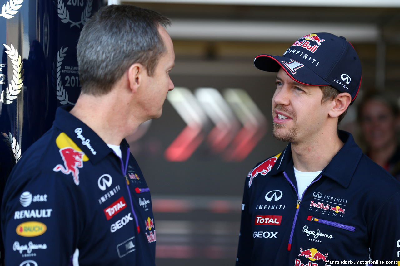 GP USA, 30.10.2014 - Sebastian Vettel (GER) Red Bull Racing RB10