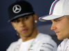 GP USA, 30.10.2014 - Conferenza Stampa, Lewis Hamilton (GBR) Mercedes AMG F1 W05 e Valtteri Bottas (FIN) Williams F1 Team FW36