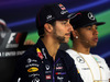 GP USA, 30.10.2014 - Conferenza Stampa, Daniel Ricciardo (AUS) Red Bull Racing RB10 e Lewis Hamilton (GBR) Mercedes AMG F1 W05