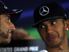 GP USA, 30.10.2014 - Conferenza Stampa, Daniel Ricciardo (AUS) Red Bull Racing RB10 e Lewis Hamilton (GBR) Mercedes AMG F1 W05