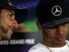 GP USA, 30.10.2014 - Conferenza Stampa, Daniel Ricciardo (AUS) Red Bull Racing RB10 e Lewis Hamilton (GBR) Mercedes AMG F1 W05