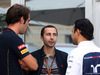 GP USA, 30.10.2014 - Jean-Eric Vergne (FRA) Scuderia Toro Rosso STR9, Nicola Todt (FRA), Manager di Felipe Massa e Felipe Massa (BRA) Williams F1 Team FW36