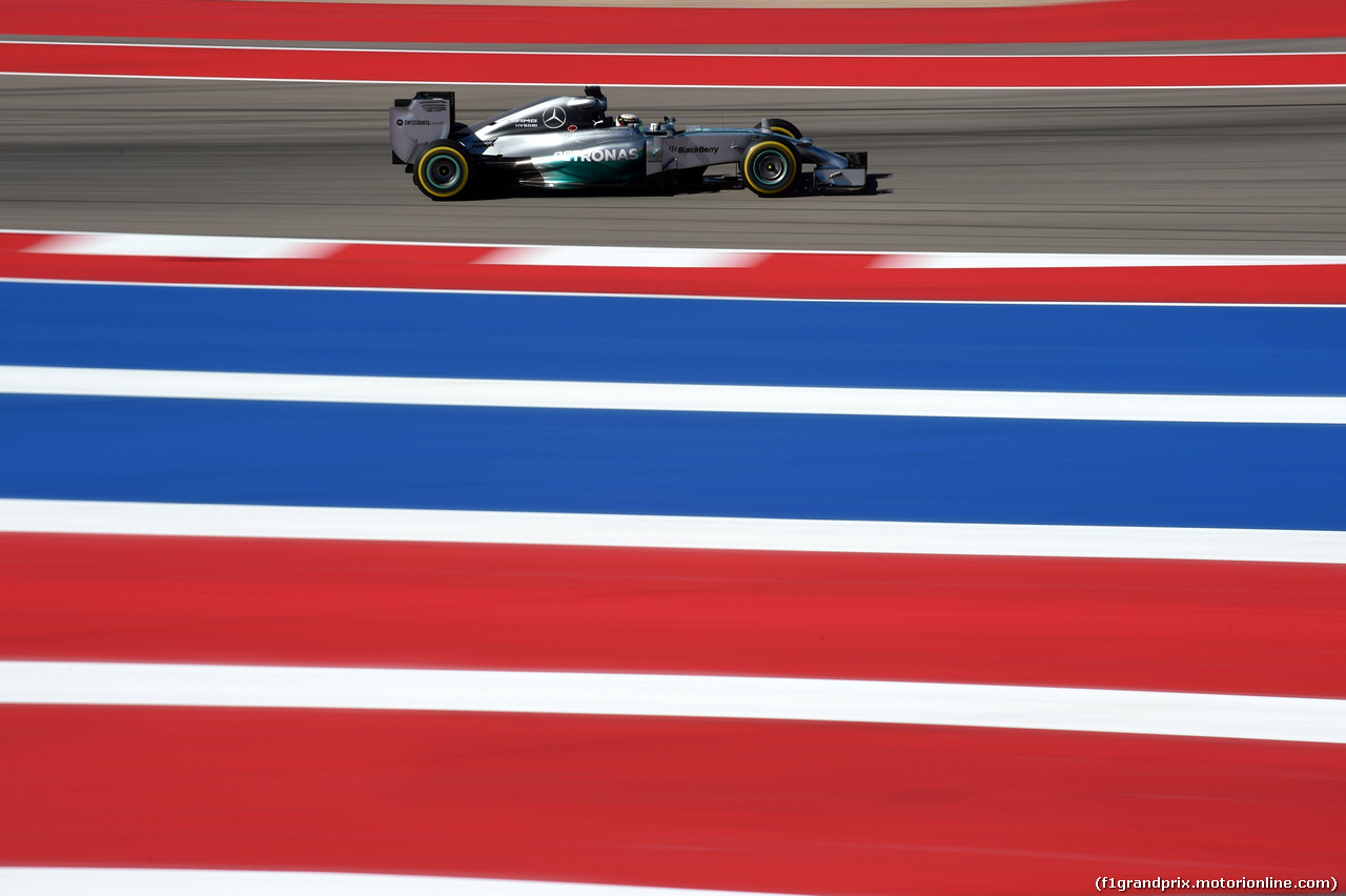 GP USA, 31.10.2014 - Lewis Hamilton (GBR) Mercedes AMG F1 W05