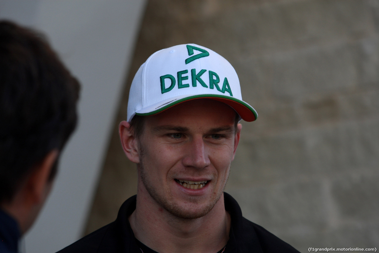 GP USA, 31.10.2014 - Prove Libere 2, Nico Hulkenberg (GER) Sahara Force India F1 VJM07