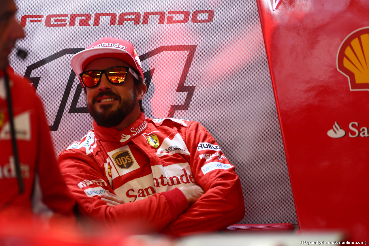 GP USA, 01.11.2014 - Prove Libere 3, Fernando Alonso (ESP) Ferrari F14-T