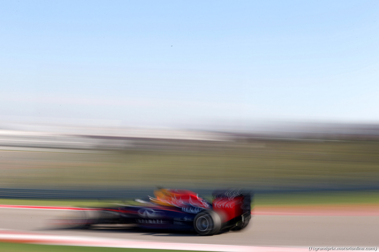 GP USA, 01.11.2014 - Prove Libere 3, Sebastian Vettel (GER) Red Bull Racing RB10