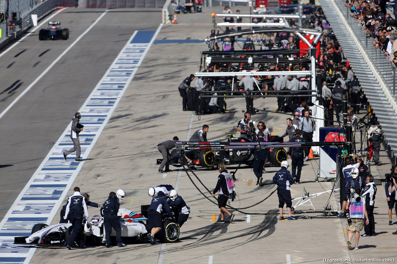 GP USA, 01.11.2014 - Prove Libere 3, Valtteri Bottas (FIN) Williams F1 Team FW36