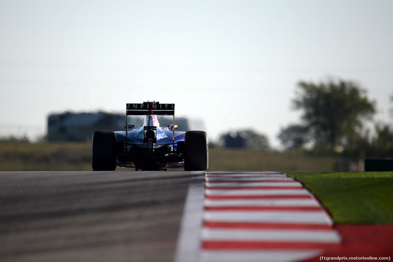 GP USA, 01.11.2014 - Prove Libere 3, Daniel Ricciardo (AUS) Red Bull Racing RB10