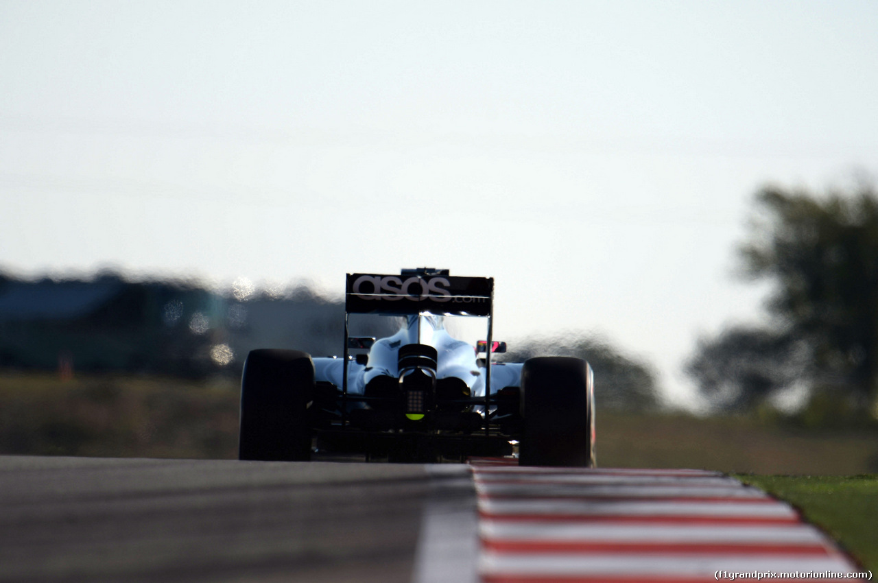 GP USA, 01.11.2014 - Prove Libere 3, Jenson Button (GBR) McLaren Mercedes MP4-29