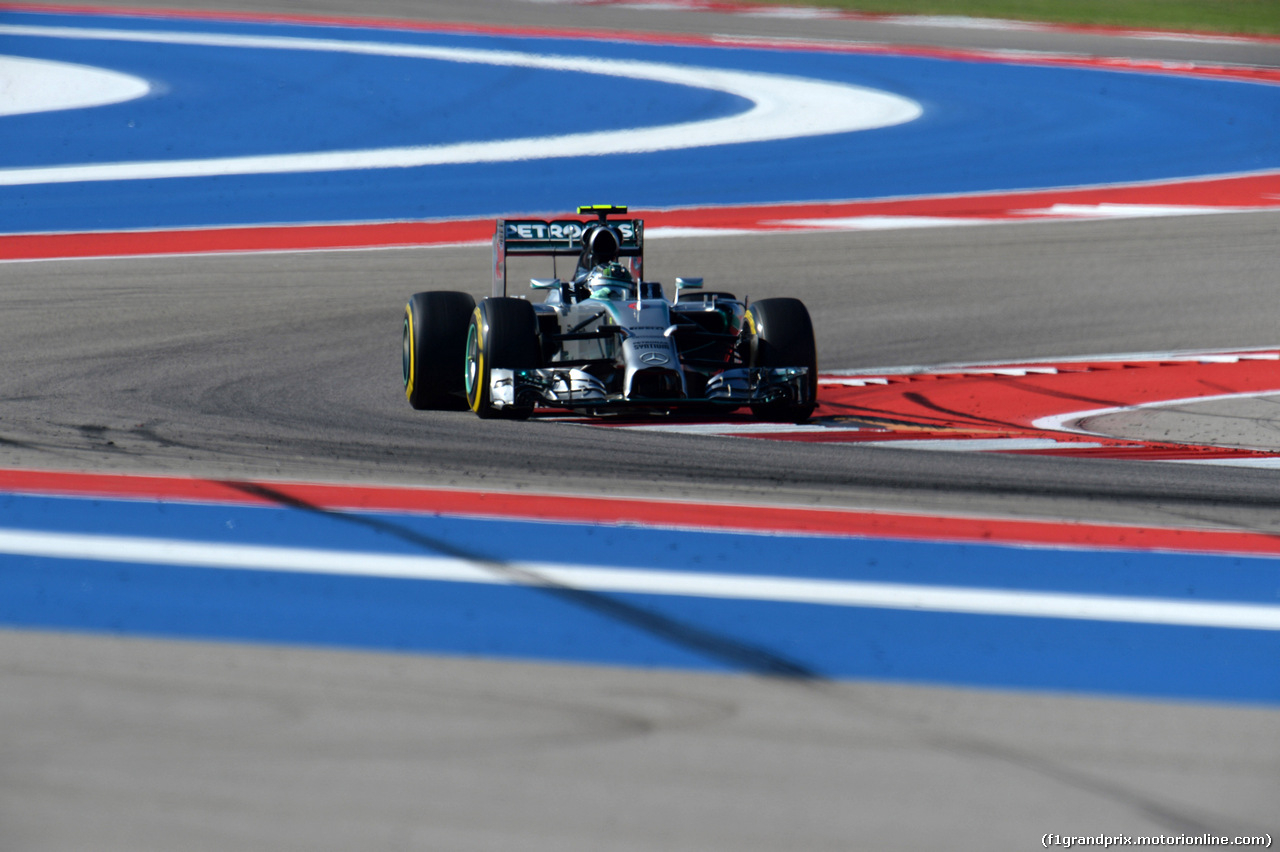 GP USA, 01.11.2014 - Prove Libere 3, Lewis Hamilton (GBR) Mercedes AMG F1 W05